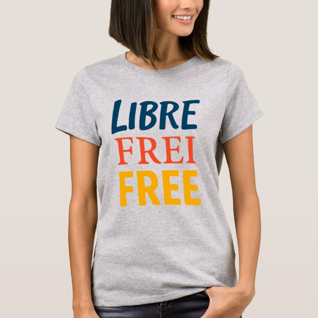 T-shirt Libre (Devant)