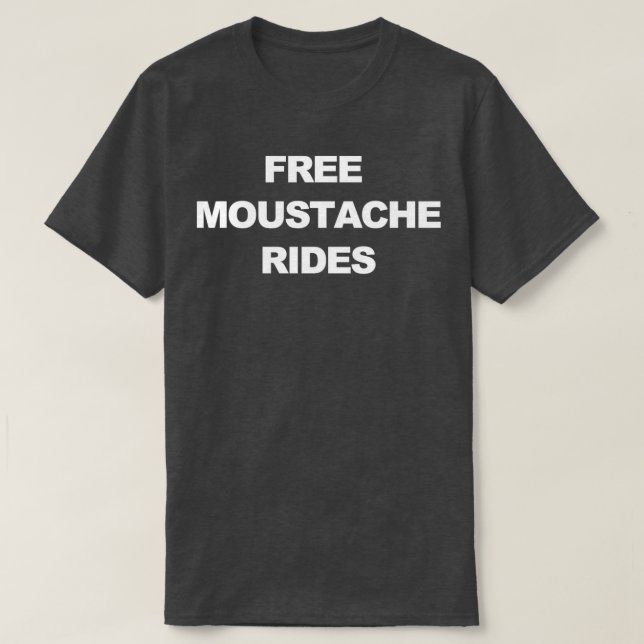 T-shirt Libre Circès Moustache (Design devant)