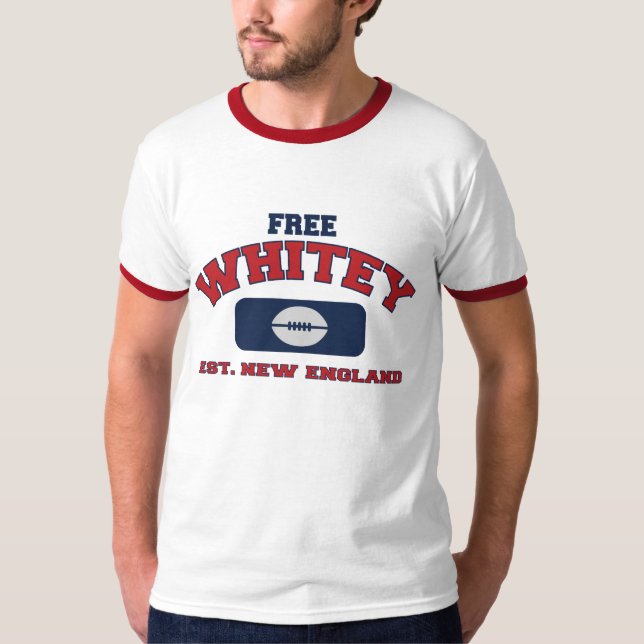 T-shirt libre de classique de gril de Whitey (Devant)