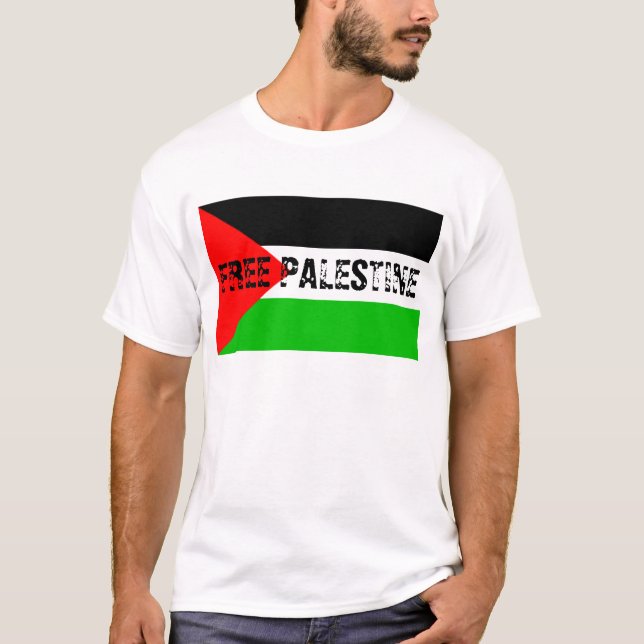 T-shirt libre de prime de la Palestine (Devant)