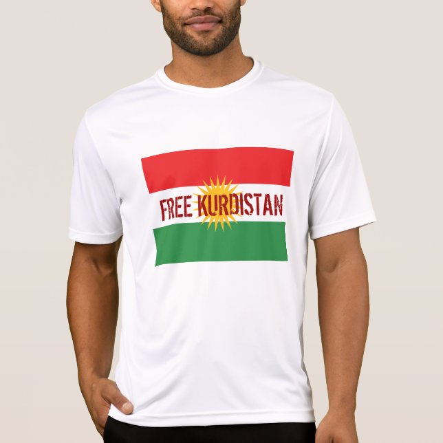 T-SHIRT LIBRE DU KURDISTAN (Devant)