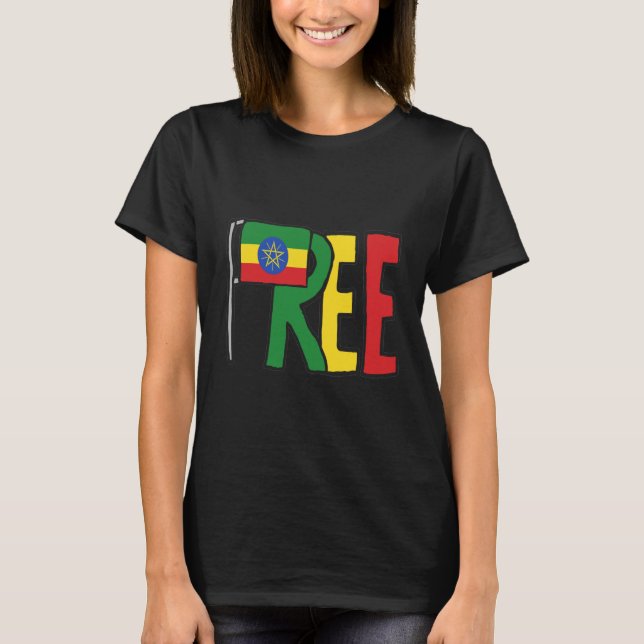 T-shirt Libre Éthiopie (Devant)