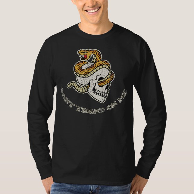 T-shirt Libres vivants ou meurent chemise (Devant)