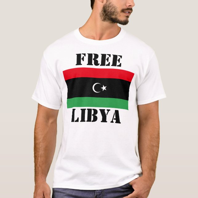 T-SHIRT LIBYE LIBRE (Devant)