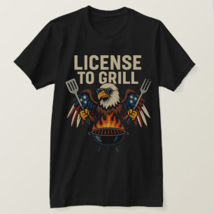 T-shirt Licence de Grill - American Edition