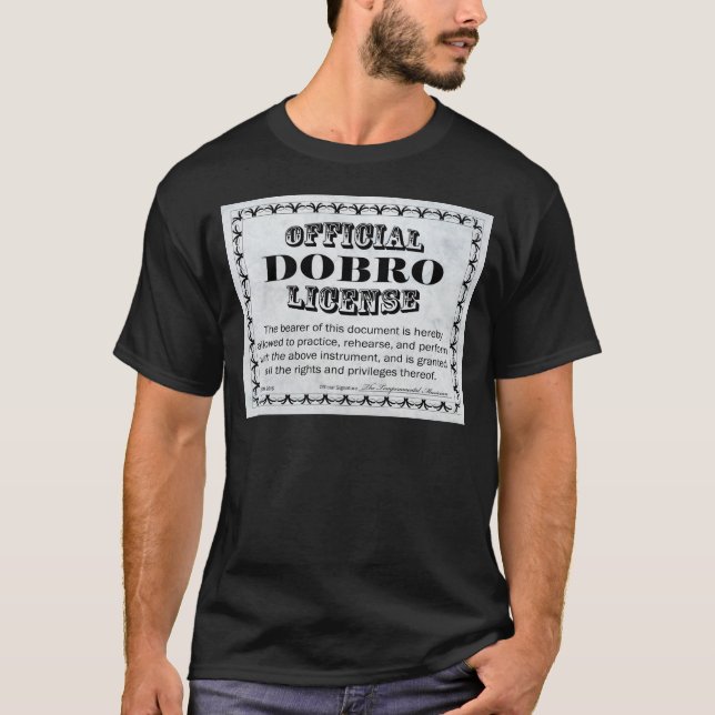 T-shirt Licence Dobro (Devant)