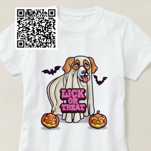 T-shirt Lick Ou Treat Dog Ghost