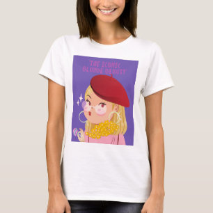 T-SHIRT L'ICONEC BLONDE BEAUTY