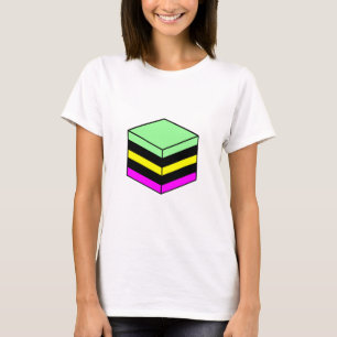 T-shirt Licorice All Sort - Mint Grn, Jaune, Magenta noir
