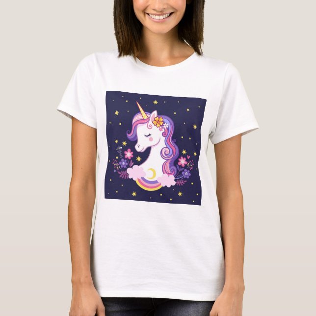 T-shirt licorne (Devant)