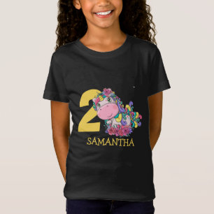 T-Shirt Licorne 2ème anniversaire
