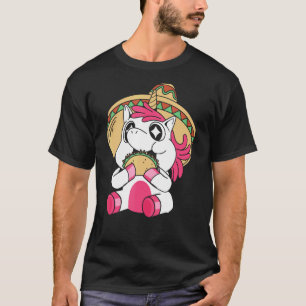 T-shirt Licorne Arc-en-ciel Mythique Drôle Cheval Animal -