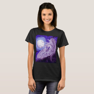 T-shirt Licorne avec la lune