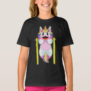 T-shirt Licorne Bodybuilder Tractions musculaires Culturis