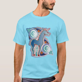 T-shirt Licorne celtique