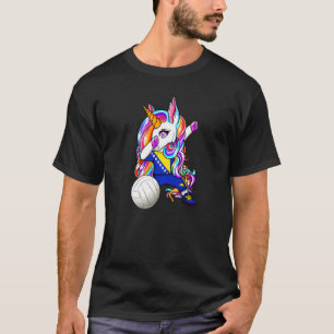 T-shirt Licorne Dabbing Fans de Volleyball Bosnie Herzégov