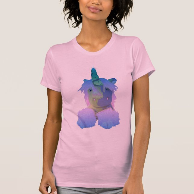 T-shirt Licorne d'arc-en-ciel (Devant)