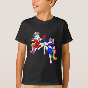T-shirt Licorne de kickboxing Kickboxeuse Mma