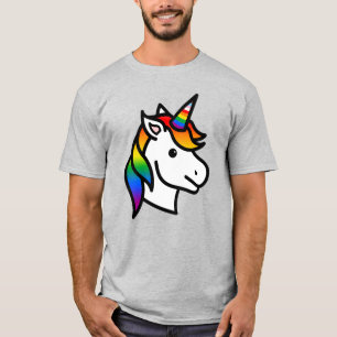 T-shirt Licorne de la fierté de progrès mignonne