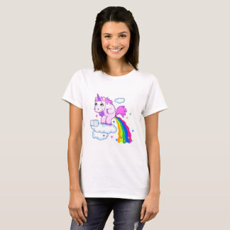 T-shirt Licorne de Pooping