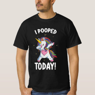 T-shirt Licorne drôle que j'ai chie aujourd'hui