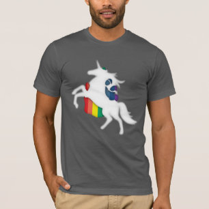 T-shirt Licorne et arc-en-ciel