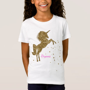 T-Shirt Licorne et étoiles magiques de parties