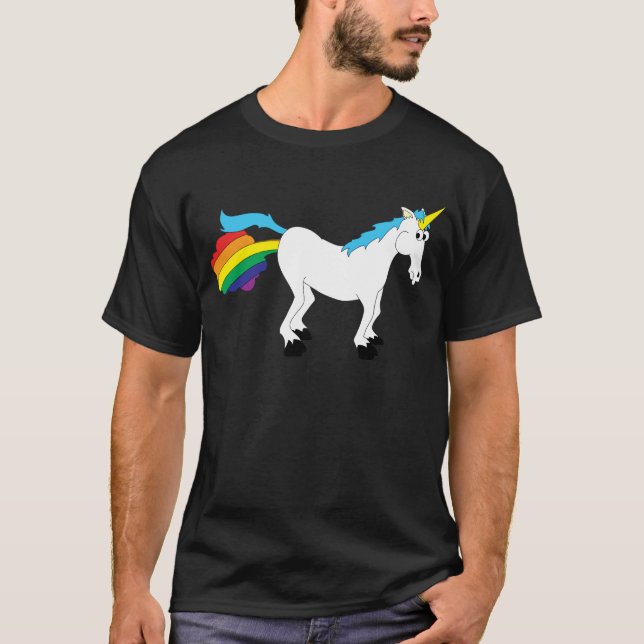 T-shirt Licorne grisouteuse (Devant)