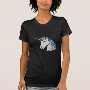 T-shirt licorne holographique