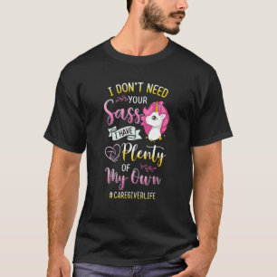 T-shirt Licorne Je Minie Ton Sass LaVieDeSoignant
