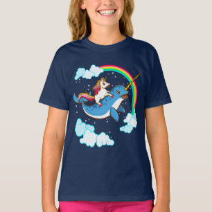 T-shirt Licorne montant Narwhal