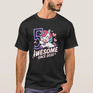 T-shirt Licorne Mystique Incroyable Depuis Anniversaire 20
