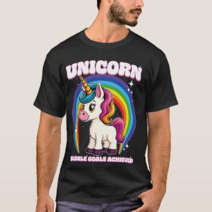 T-shirt Licorne Objectifs Étincelle Réalisés Licorne