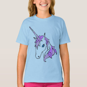 T-shirt Licorne pourpre d'étincelle