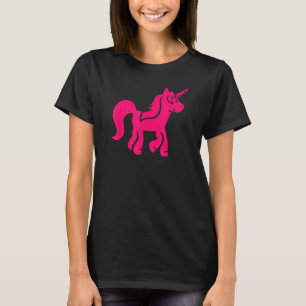T-shirt licorne rose mignonne