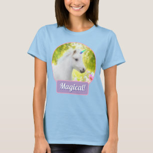 T-shirt Licorne White Pony