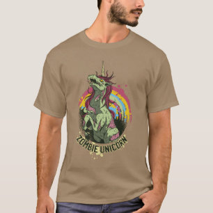 T-shirt licorne zombie