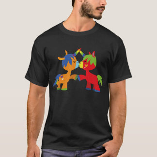 T-shirt Licornes LGBTQIA Dessin Animé Mignon