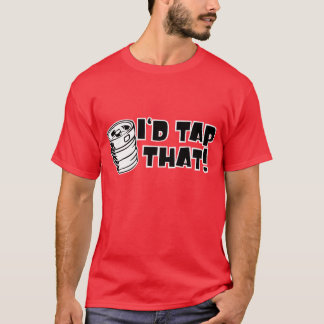 T-shirt L'identification tapent ce barillet