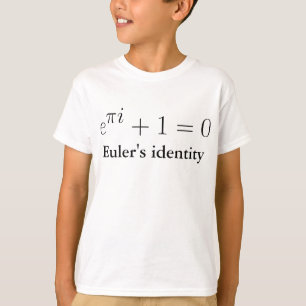 T-shirt L'identité d'Euler