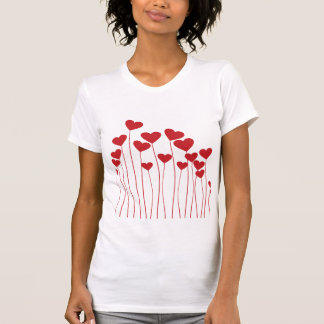 T - Shirt "Liebe Sticker Vibes" Frauen