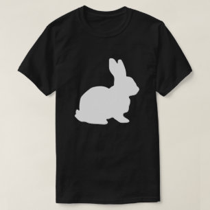 T-shirt Lièvres blancs Alice de lapin en partie du pays