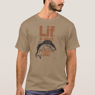 T-shirt Lif. Est Court. Poisson long.