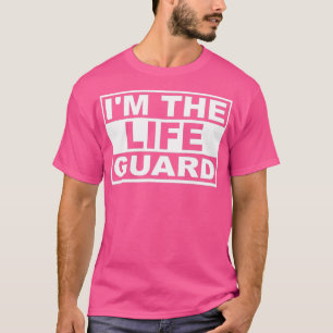 T-shirt Life Guard Square Graphic