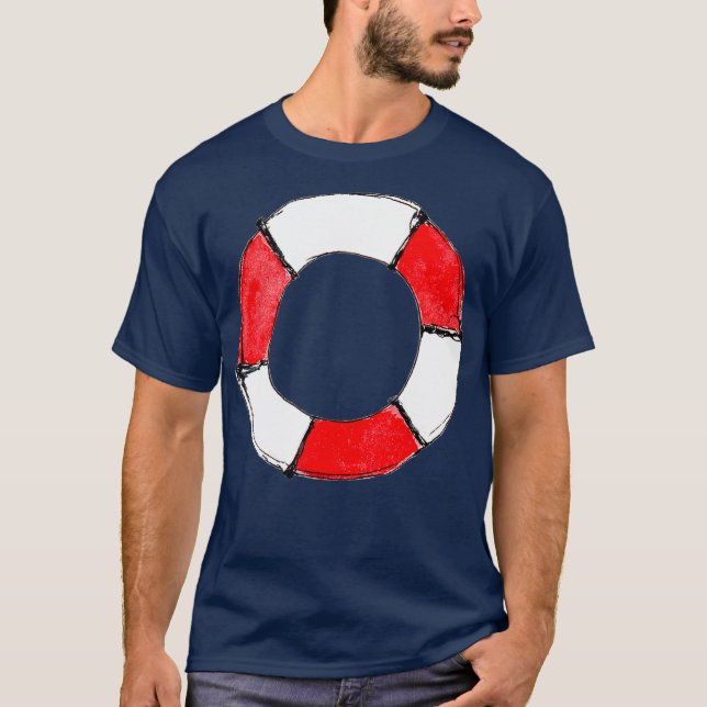 T-shirt Lifebuoy - life saver (Devant)