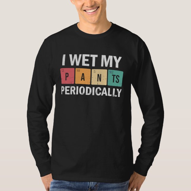 T-shirt Lifeguard I Wet My Pants Periodically Lifeguarding (Devant)