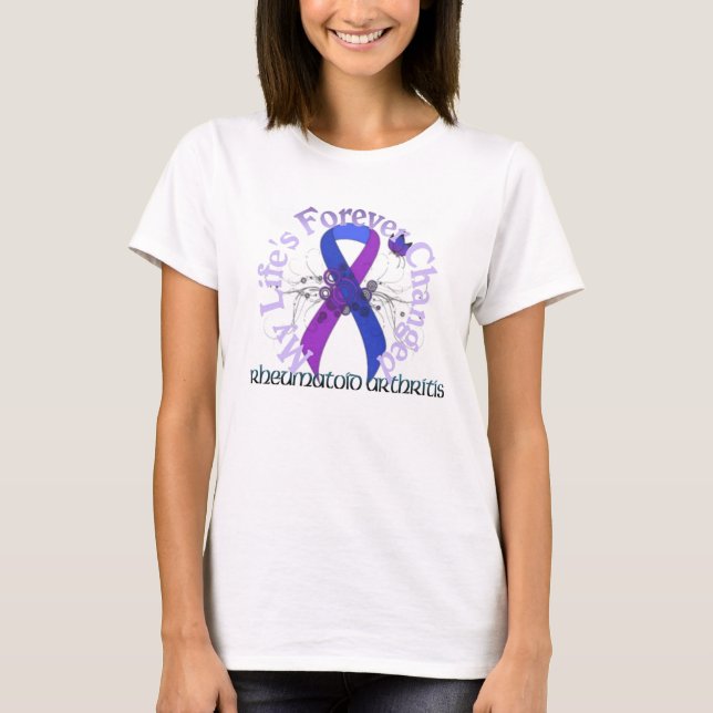 T-shirt Lifes a changé la chemise de rhumatisme (Devant)