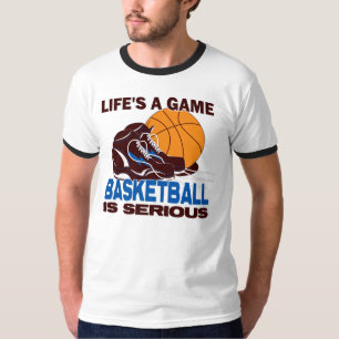 T-shirt Lifes un Jeu-Basket-ball