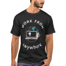 T-shirt Lifestyle Nomade Numérique & Travail à Dis