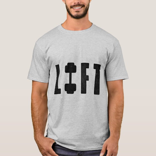 T-SHIRT LIFT FITNESS GYM AND WORKOUT (Devant)